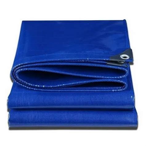 Blue PE Laminated HDPE Tarpaulin Thickness 2mm Size 15 X 30 Ft L X