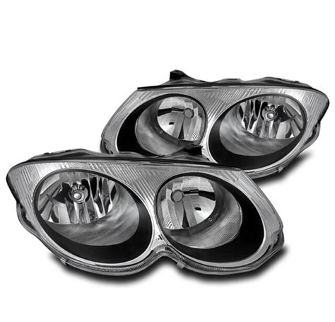 For Chrysler M Halogen Chrome Replacement Headlights