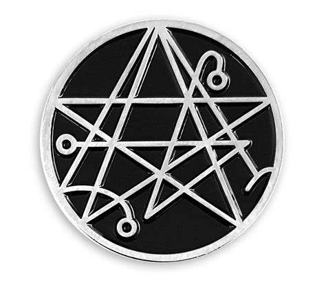 Buy Pinsanity Hp Lovecraft Cthulhu Necronomicon Sigil Enamel Lapel