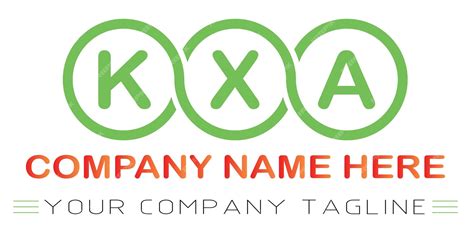 premium vector kxa letter logo design