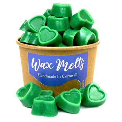 Happy Piranhas Fresh Cut Grass Wax Melts Handmade In Cornwall