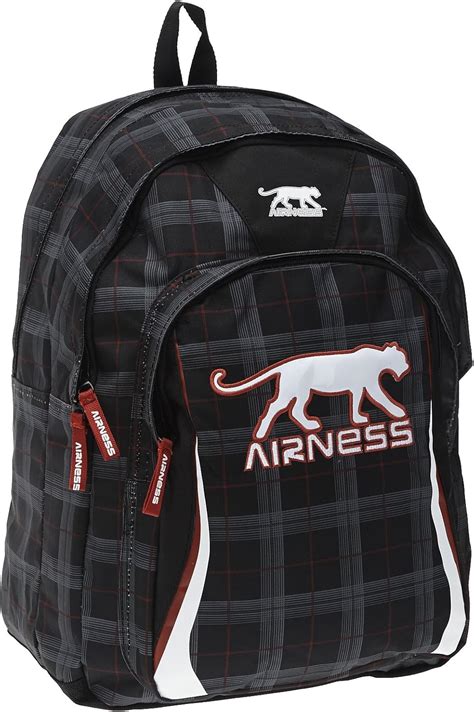 Airness Sac Dos Compartiments Sac Dos Scolaire Amazon Fr