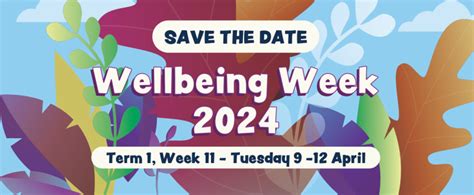 Save The Date Wellbeing Week 2024 新月直播