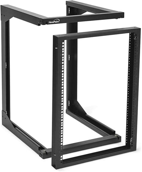 Navepoint U Server Rack With Swing Gate U Wall Mount Rack For