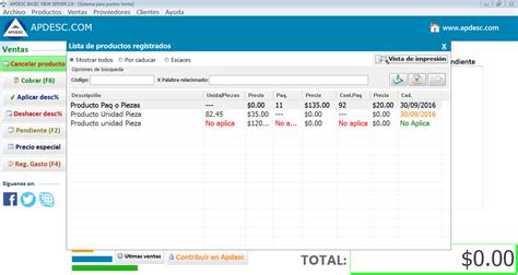 Blog De Apdesc Sistema Para Puntos De Venta Gratis Apdesc