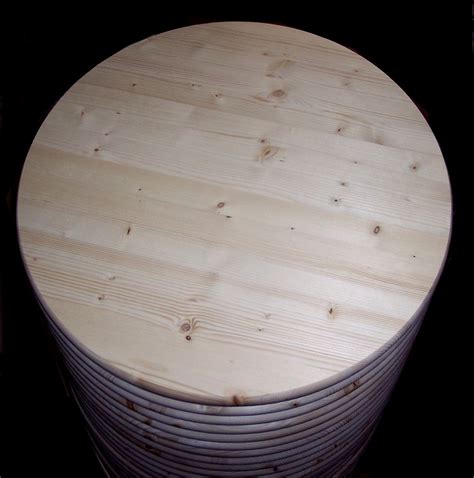 48 Inch Round Wood Table Top