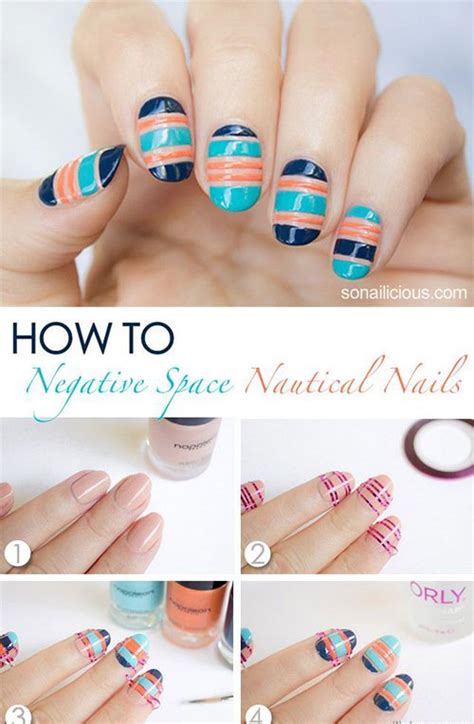 Simple And Easy Step By Step Nail Arts Tutorial With Pictures For Beginners