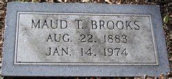 Maud T Tevebaugh Brooks M Morial Find A Grave