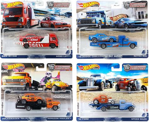 Hot Wheels Premium Car Culture Team Transport 2021 Case N Set De