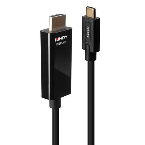 Cablu Usb Type C La Hdmi 4k60hz Cu Hdr T T 10m Lindy L43317