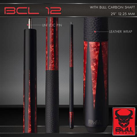 Bcl12 Beyond Blue 6pt Leather Lore Wrap Ul Qr Joint Billiard Pool Cue