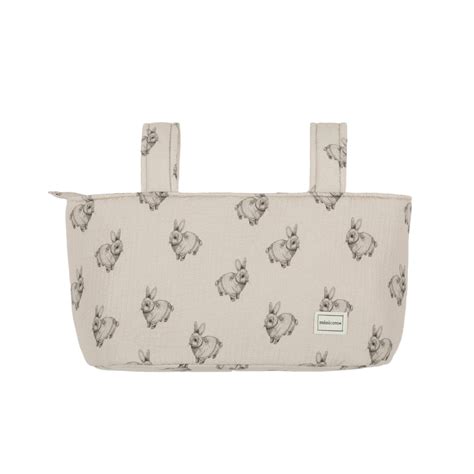 Bolsa Pocket Rabbit Beige Minicoton