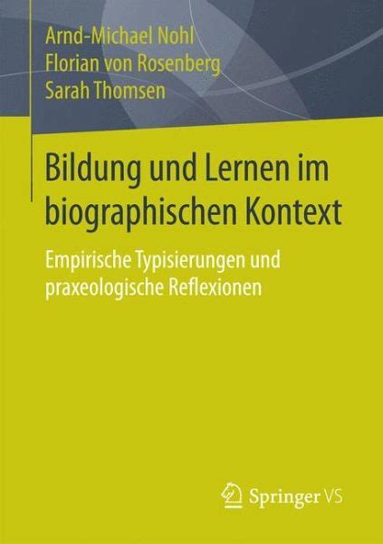 Bildung Und Lernen Im Biographischen Kontext Ebook Pdf Von Arnd