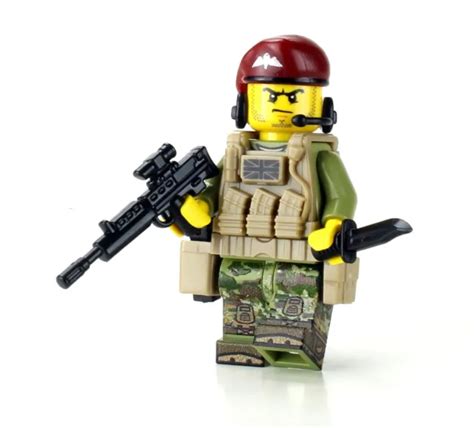 Battle Brick Ww2 Japanese Soldier Made With Real Lego® Minifigure £989