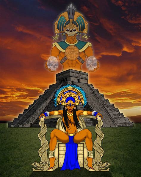 Mayan Gods by Odari on DeviantArt