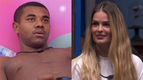 No BBB 24 Yasmin Brunet provoca Davi e o acorda de propósito após