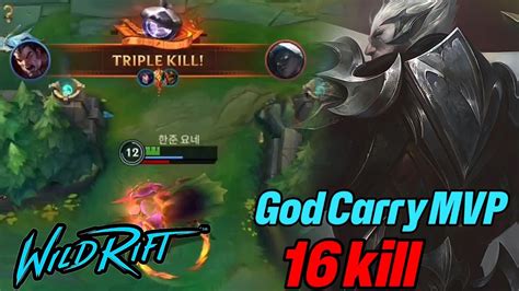 Wild Rift God Darius Heartsteel Build Carry Mvp Darius Vs Renekton