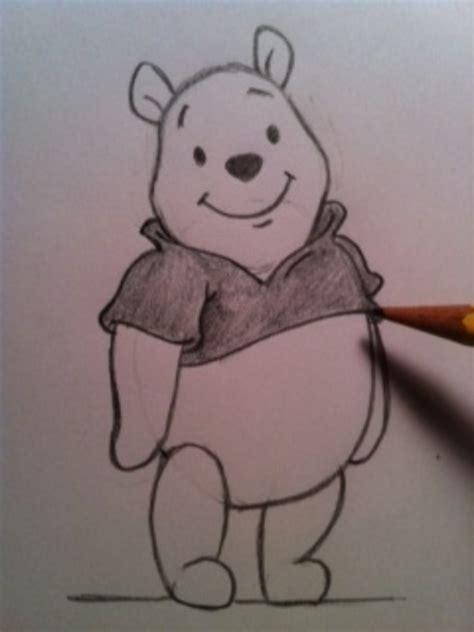 Winnie The Pooh Draw So Cute At Tanreneblog Blog