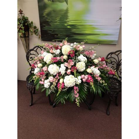 Always Adored Casket Spray Plainfield Florist 1017 E Main Plainfield