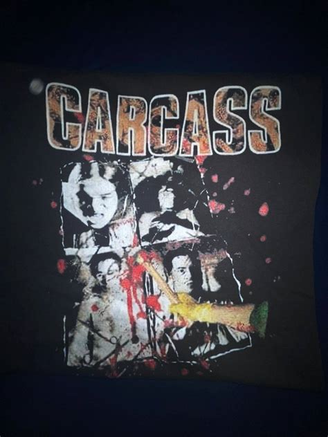 Vintage Vintage “carcass” Band Tee Y2k Grailed