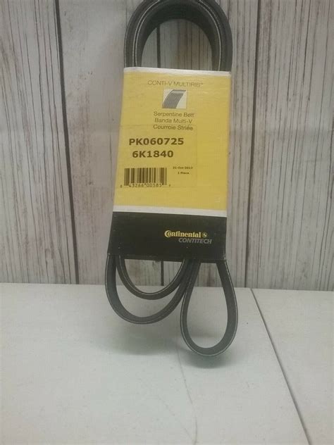 Continental Contitech Conti V Multirib Serpentine Belt Pk Ebay