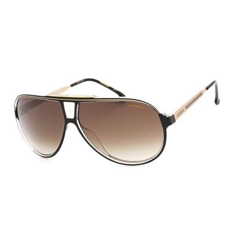 Carrera Carrera 1050 S Sunglasses Black Gold Brown Gradient Ambrogioshoes