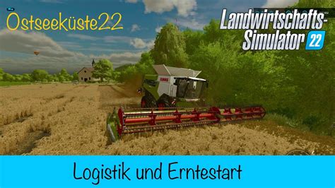 Ostseeküste22 143 Logistik und Ernte Landwirtschafts Simulator 22