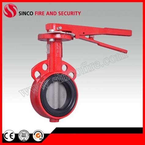 Turbine Signal Butterfly Valve For Fire Fighting