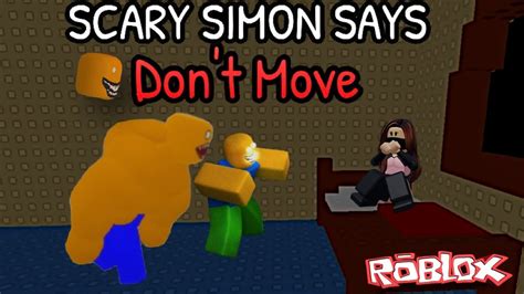 Scary Simon Says Hes A Creep On Roblox Youtube