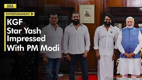 PM Modi Meets Kannada Actors Yash Rishab Shetty And Others Talks