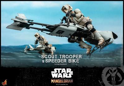 Scout Trooper And Speeder Bike Sixth Scale Figure Set Sideshow