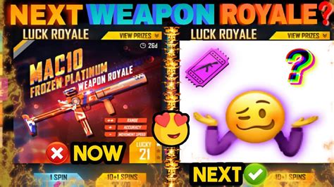 Next Weapon Royale Free Fire Confirm Free Fire Next Weapon