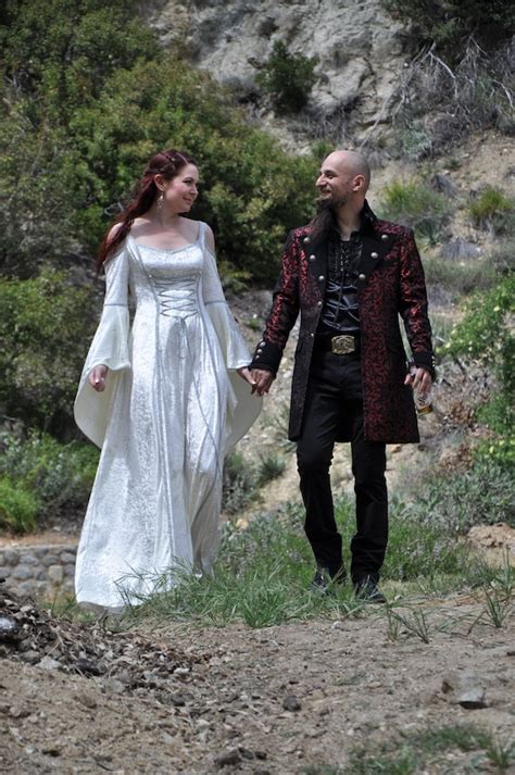 Medieval Wedding Dress Renaissance Gown Elvish Wedding - Etsy