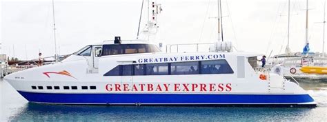 Great Bay Express High Speed Ferry Service From St Maarten To St Barts