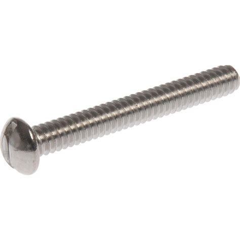 Hillman In X In Slotted Round Head Machine Screw Pack