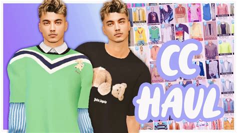 Male Cc Haul 💎 The Sims 4 Male Clothes Cc Mods Folder ⬇️free Download 2022 Youtube