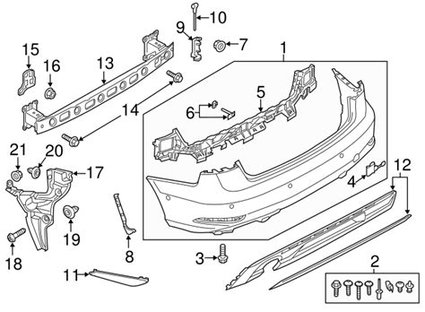 2017 2020 Audi Bumper Cover 8v5 807 067 F Gru Genuine Audi Part