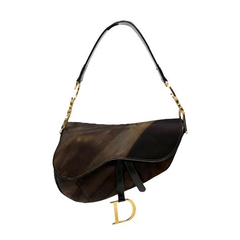 Dior Brown Gradient Saddle Bag Treasures Of Nyc