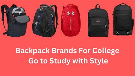 best backpack brands for college | FineBackPack