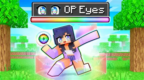 Aphmau Has Op Eyes In Minecraft Youtube