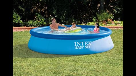 Intex 12ft X 30in Easy Set Pool Set With Filter Pump Youtube