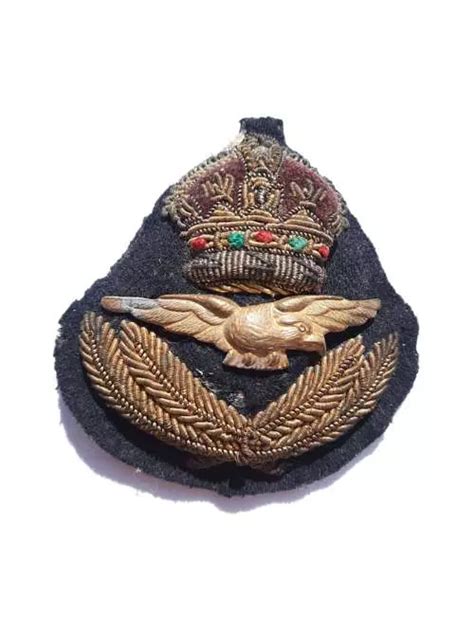 RAF RCAF Officer S Cap Badge In Other RAF Badges