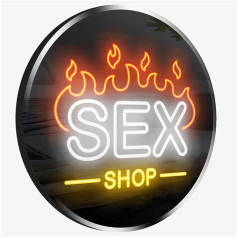 Personalised Led Neon Sign Sex Shop Madaboutneon