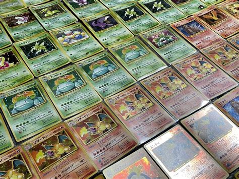 ポケモンカード 旧裏面 約2000枚 キラカード約250枚 まとめ売り リザードン カメックス フシギバナ 旧裏 Pokemon Card