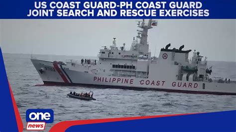 Us Coast Guard Ph Coast Guard Joint Search And Rescue Exercises Youtube