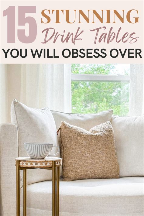 drink table ideas small living room table drink table small