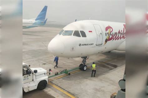 Asap Karhutla Mulai Berdampak Pada Penerbangan Di Bandara Tjilik Riwut