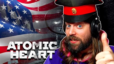 Американец СНОВА играет в Atomic Heart #2 - YouTube