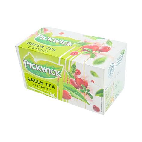 Pickwick Cranberry Green Tea Cup Ct Peters Gourmet Market