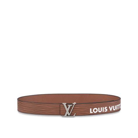 Lv Initials Mm Reversible Belt Epi Leather Accessories Louis Vuitton